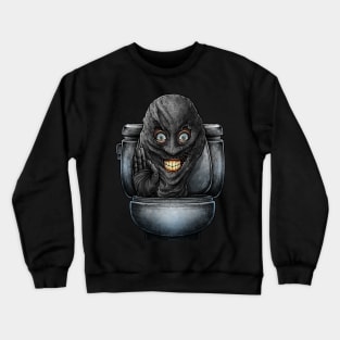 Horror toilet Monster #48 Crewneck Sweatshirt
